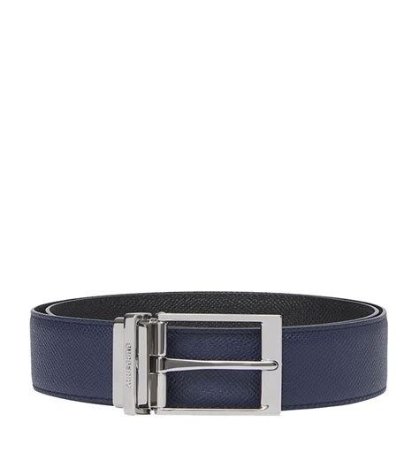 Shop Burberry Louis Leather Belt 